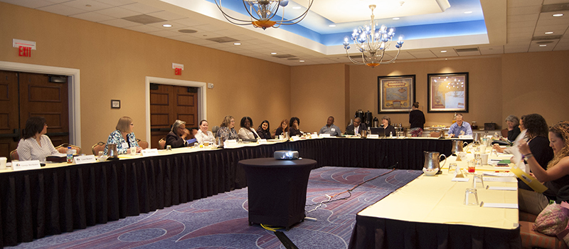 attendees around conference table