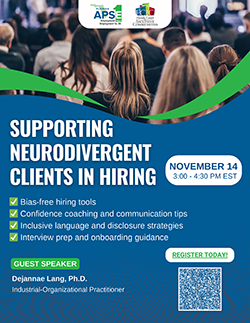 Thumbnail of the Supporting Neurodivergent Clients in Hiring Flyer